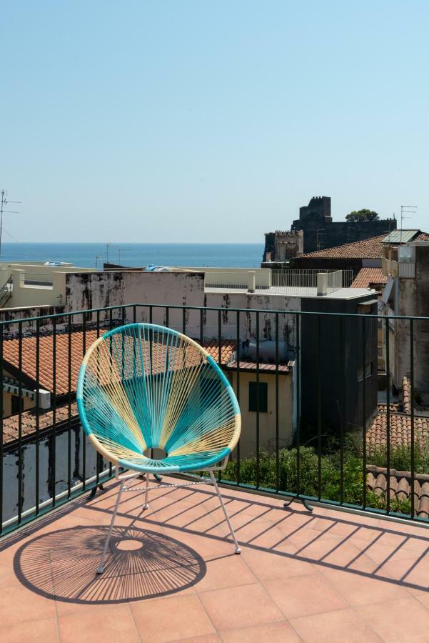 Ferienwohnung La Terrazza Dei Normanni Aci Castello Exterior foto