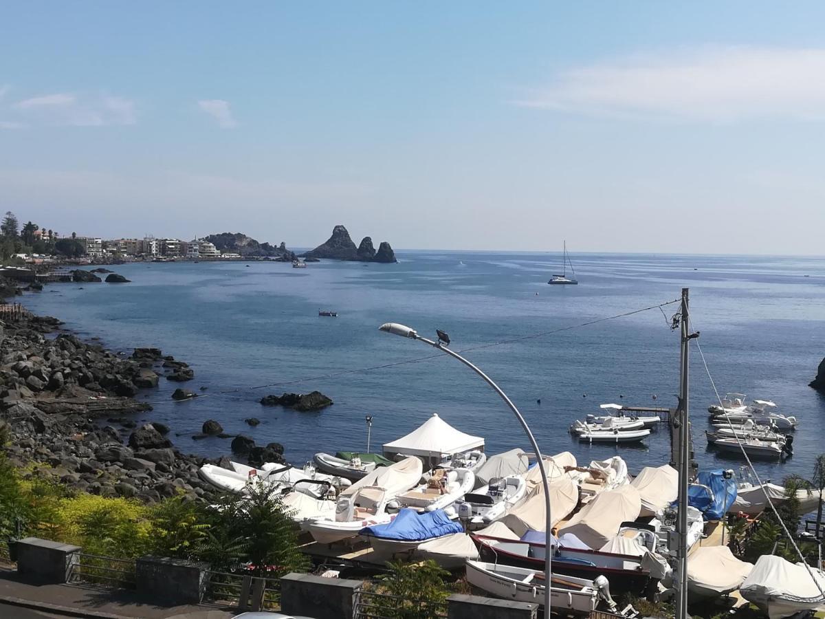 Ferienwohnung La Terrazza Dei Normanni Aci Castello Exterior foto